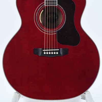 Guild F55E Maple Oxblood Red LTD image 5
