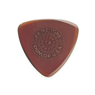 Dunlop 516P14 Primetone Small Tri Grip 1.4mm Triangle Guitar Picks (3-Pack)