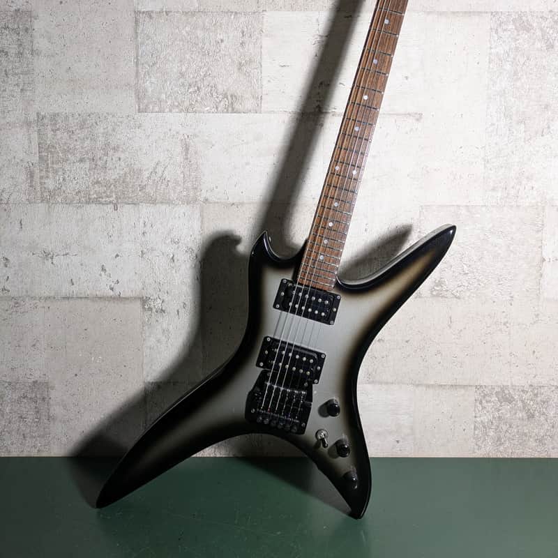 B.C. Rich Stealth NJ Series MIJ 80's Grey Burst Japan Kahler