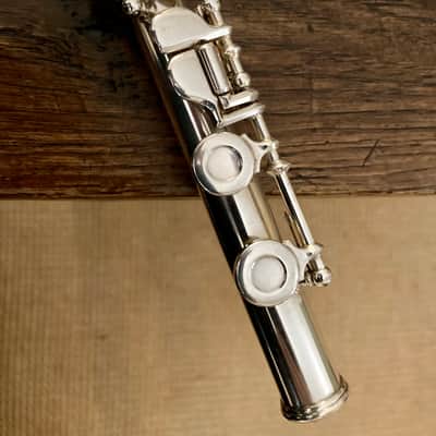 Armstrong Eb flute, RARE "Soprano Flute" silver image 6