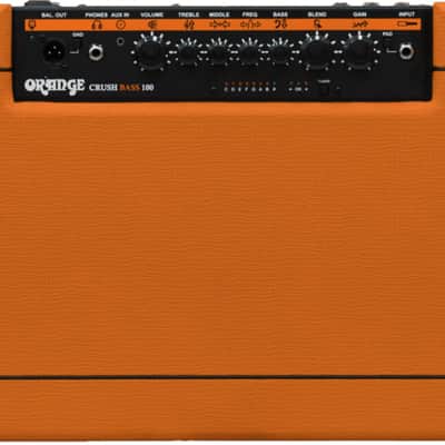 Orange Crush Bass 100 Bass Combo Amplifier, 100W, Orange image 4
