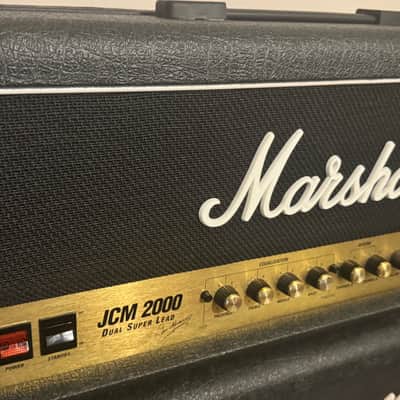 Marshall JCM 2000 DSL 100 TIME CAPSULE Dual Super Lead 2-Channel 100-Watt Guitar Amp Head 2000s - Black image 4