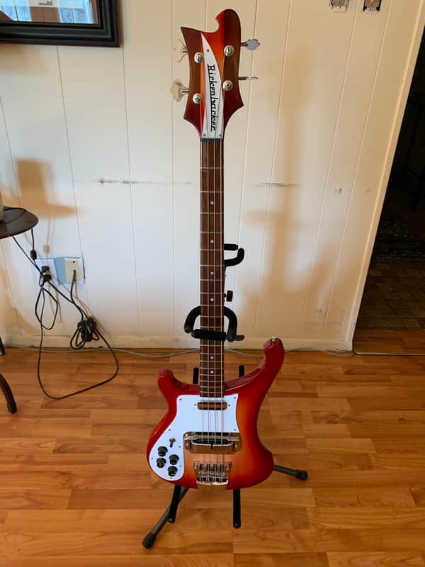 Rickenbacker 4003S Left Handed Fireglo 60s Sytle mods image 1