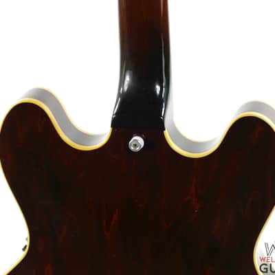 1968 Gibson ES-330 No F-Holes Employee Made Sunburst w/ OHSC image 9
