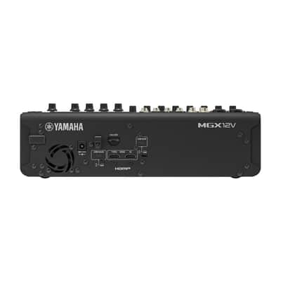 Yamaha MGX12V B 18-Channel Digital Mixing Console with HDMI Video Interface and 2 DBR10 10-Inch 700W Powered Loudspeakers image 4