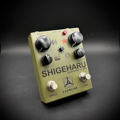 Caroline Guitar Shigeharu Germanium Octave Fuzz - Army Green LTD Run #2 image 2