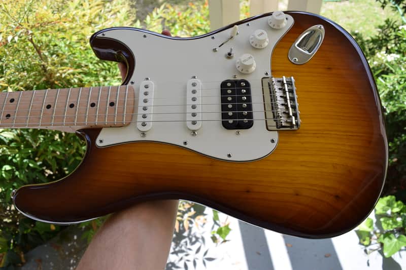 Warmoth Stratocaster , Extra light Swamp ash, birdseye maple neck, high specs & Excellent condition image 1