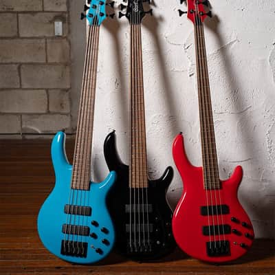 Cort Artisan C5 Deluxe 5-String Electric Bass-Black *USA Small Business* image 2