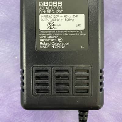 Boss BRC 120T Power Supply 2010s - Black 14V image 1