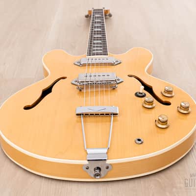 1993 Epiphone Casino Natural Near-Mint, Pre-Elitist Revolution-Spec, Japan Terada image 11
