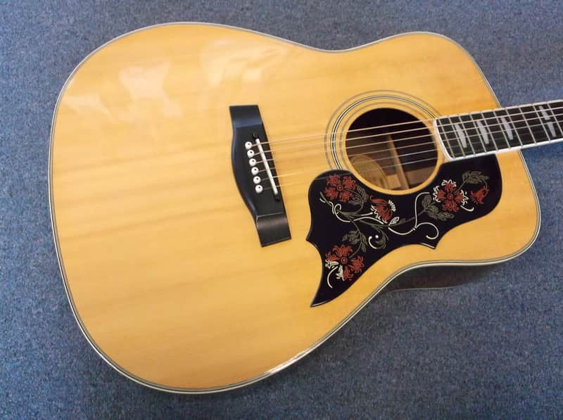Yamaha FG-350W Jumbo Dreadnought Natural | Reverb