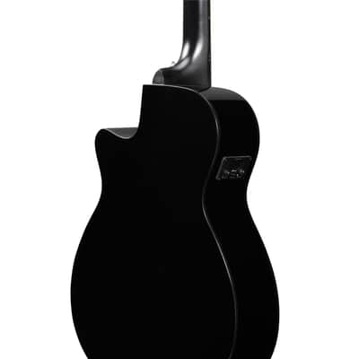 Ibanez AEG5012 AEG Series Single-Cutaway 12-String Acoustic Electric Guitar, Black image 15