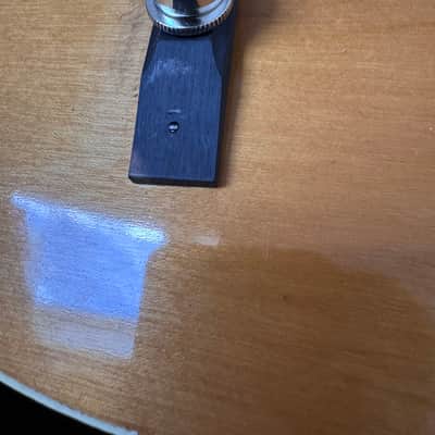 Hofner 4550 S - 1950s archtop guitar - fretjob, electrified, player image 9