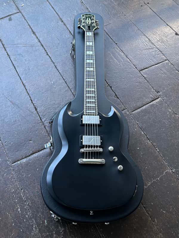 Epiphone SG Prophecy 2021 - Aged Jet Black Metallic image 1