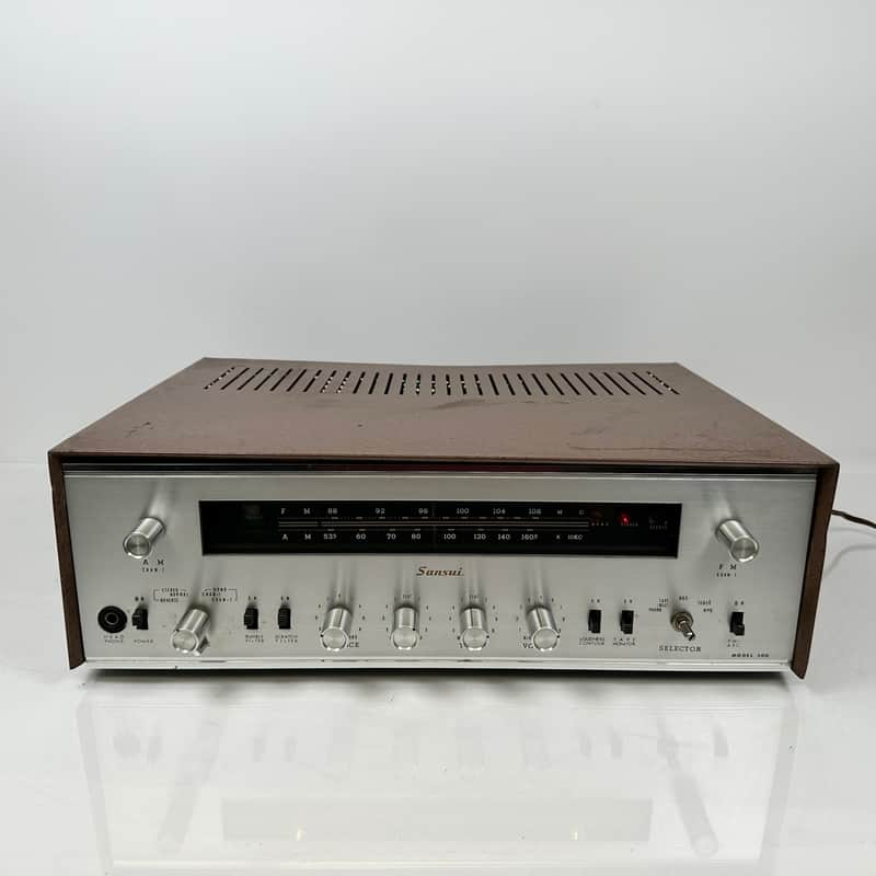 Vintage Sansui 500 Tube Receiver Stereo image 1