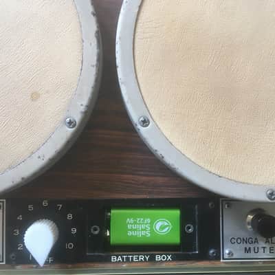 Super Rare Mica-Sonic Electronic Congo / Bongo / Wood Block Drum Machine image 25