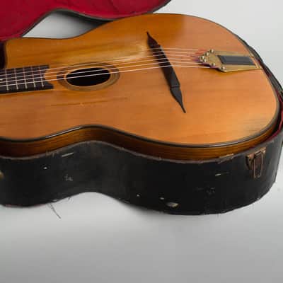Selmer  Modele Jazz Acoustic Guitar (1942), ser. #559, original black hard shell case. image 14