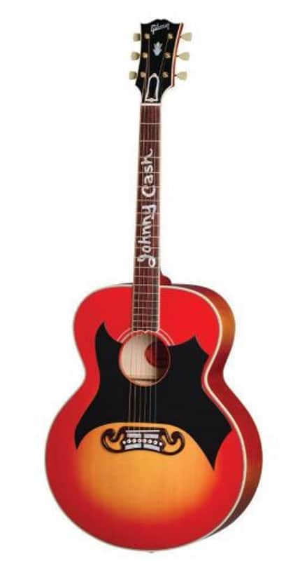 Gibson Johnny Cash SJ-200 Vintage Cherry Sunburst P-AMJBJC20VCS image 1