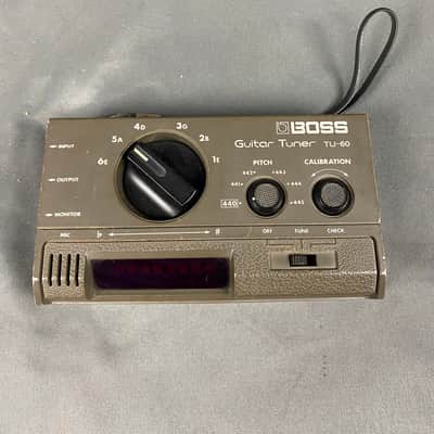 Boss TU-60 Vintage Guitar Tuner MIJ! Rare! 1980’s image 1