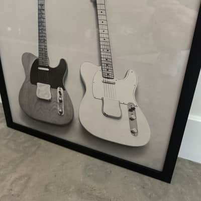 1971 Fender Telecaster Dealer Poster Original Framed Memorabilia Display image 3