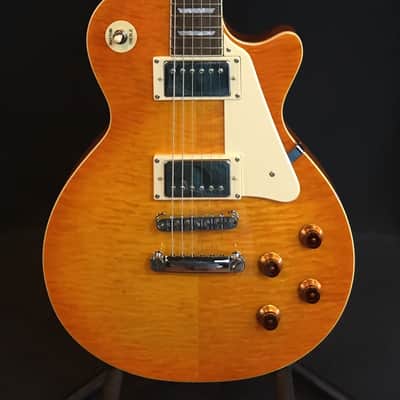 Agile AL-2000 Electric Guitar Flamed Lemon Burst image 1
