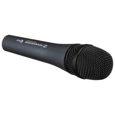 Liquid Audio Sennheiser E 845 Supercardioid Dynamic Vocal Microphone Bundle w/Pig Hog PHM10 8mm Mic Cable Polishing Cloth image 4