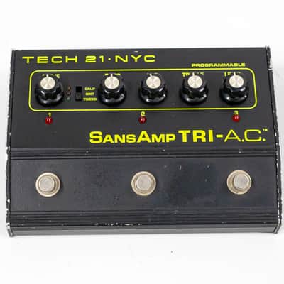 ギター TECH 21 NYC SansAmp TRI-A.C. Tech 21 SansAmp Tri-AC | Reverb