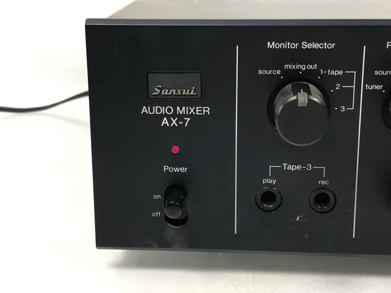 Sansui AX-7 Home Audio Mixer/Controler Amp | Reverb