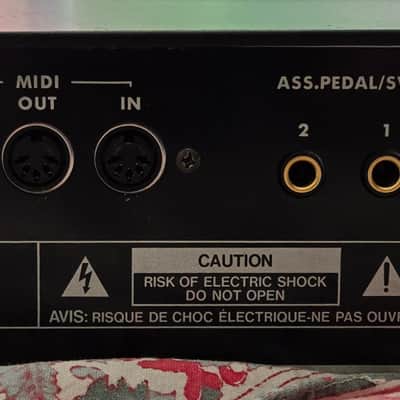 Korg Wavestation A/D New Screen and Battery 1992 - 1996 - Black image 3