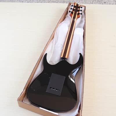 Custom HH Finish Guitar, Quilted Maple Top Basswood Body image 9