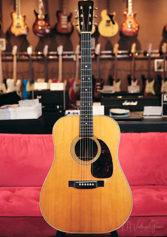 Martin 1957 D-28 Acoustic Guitar-Brazilian Rosewood Back and Sides, Sitka Spruce Top, No Cracks ! image 1