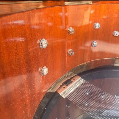 Dwdrums DW collectors maple/mahogany edge snare drum 13”x6.5” 2020 - Lacquer image 4
