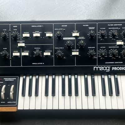 Moog Prodigy 32-Key Monophonic Analog Synthesizer 1979 - 1984 - Black