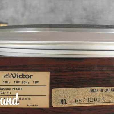 Victor QL-Y7 Direct Drive Record Player Turntable in Very Good Condition. image 21