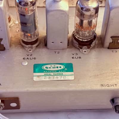 🎶✨ H.H. Scott 350B Wideband FM Multiplex Stereo Tube Tuner — Cleaned, Strong FM Pull, New 12AT7 Tube, 6-Hour Bench Tested, YouTube Demo image 9