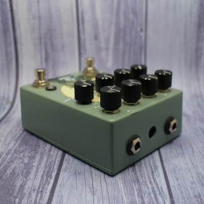 Walrus Audio Lore Reverse Soundscape Generator Delay Reverb Muted Green / Dark Green Fairy image 4