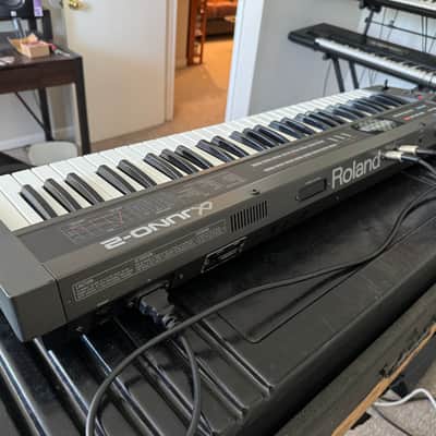 Roland Alpha Juno-2 61-Key Programmable Polyphonic Synthesizer 1985 - 1988 - Black image 6