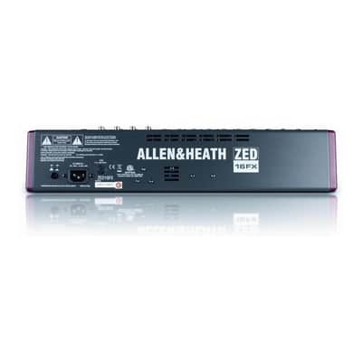 Allen & Heat ZED16 FX Mixer USB 16 ingressi con effetti image 5