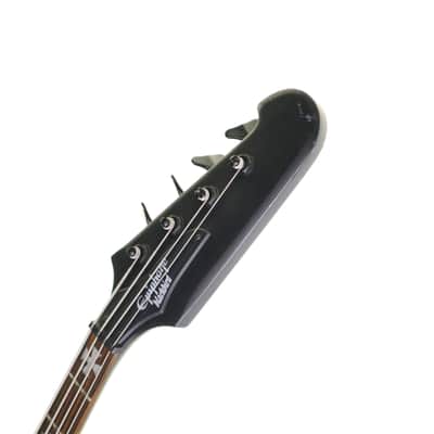 Epiphone Nikki Sixx Blackbird Bass Guitar Black with Case image 6