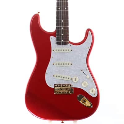 Fender Traditional '60s Stratocaster with Gold Hardware in Candy Apple Red [JD17041051] (07/21) image 7