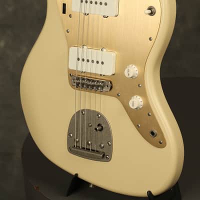 '22 Squire /Fender 40th Anniversary Vintage Edition Jazzmaster Satin Desert Sand image 9