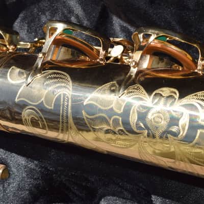 Selmer Series II Baritone Sax-just serviced 1987 Original lacquer image 9