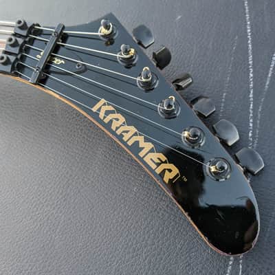 Rare Kramer Pacer Imperial USA 1984/85 Banana Headstock Custom Kline Graphics All Original image 14