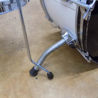 Rogers New England White 4 Piece Drum Kit 1970's image 6