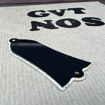 General Vintage Tone  Truss rod cover 59’ fits  Gibson  NOS old Reborn The burst Edad model   Black image 1