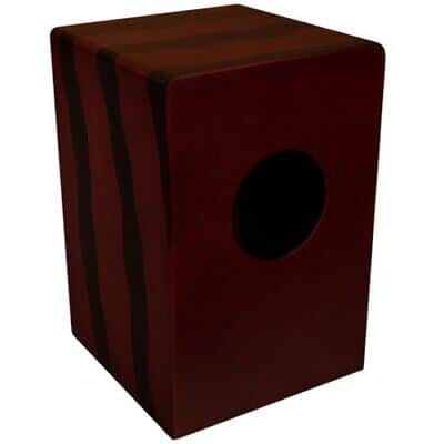 Sawtooth ST-HSC-T Harmony Series Hand Stained Elephant Design Travel Size Cajon image 2