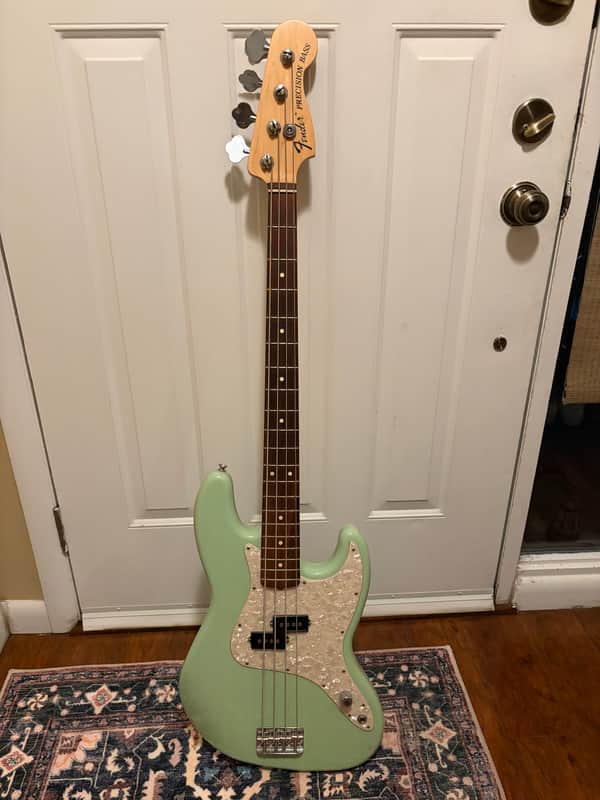 Fender Mark Hoppus Signature Precision Bass 2013 - Surf Green - Mint, All Stock w/ Gig Bag image 1
