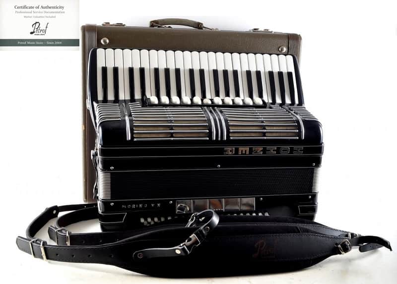 Hohner Morino V N – Cassotto – 120 Bass – Case + Brand New Straps – Certified - VIDEO image 1