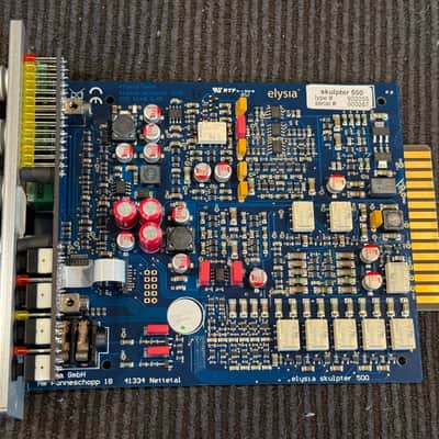 Elysia skulpter 500 Discrete 500 Series Class-A Mic Preamp Module 2010s - Blue imagen 2