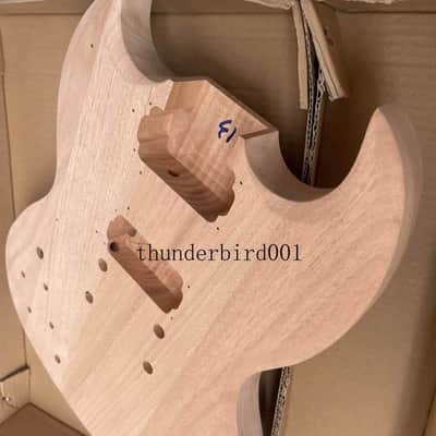 Lefty DIY Project Guitar Mahogany Body, Rosewood Fingerboard Neck image 5